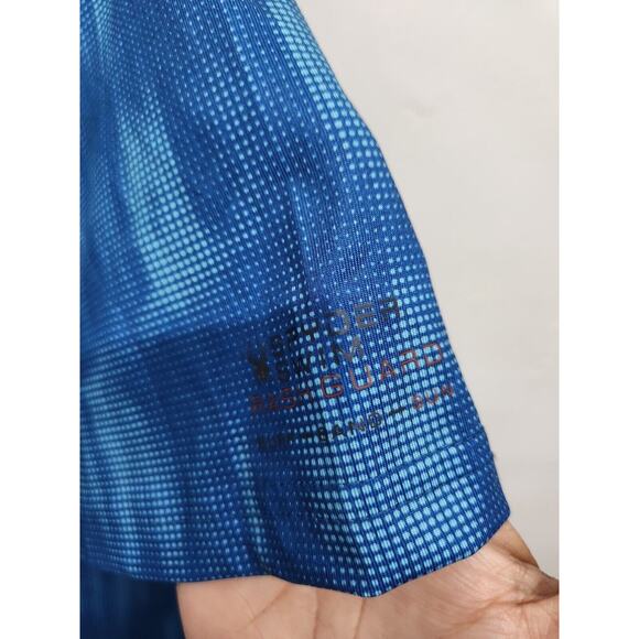 Spyder Swim Rash Guard Shirt Short Sleeve UPF 30+ Surf Quick Dry Men's Large - Picture 4 of 9